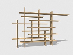 Biblioth&egrave;que - &Eacute;tude en 3D